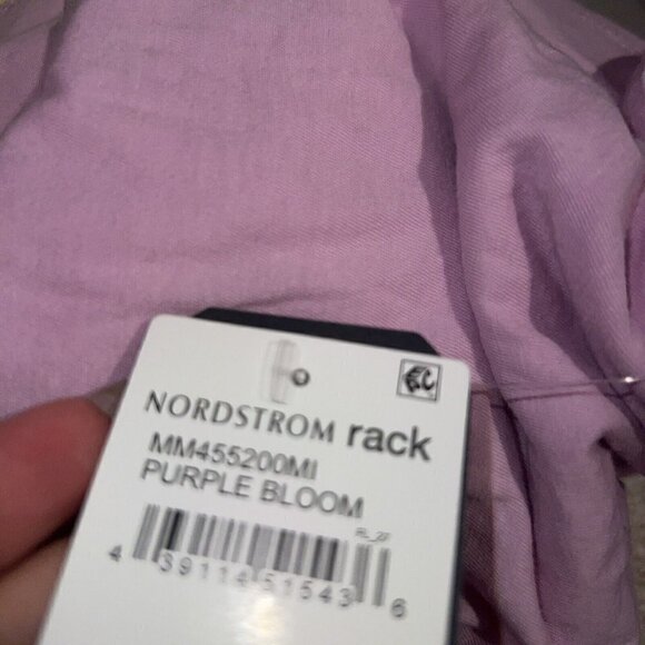 Melrose and Market Hi low T-Shirt Top SMALL Purple Split Side leggings wear - Picture 11 of 11